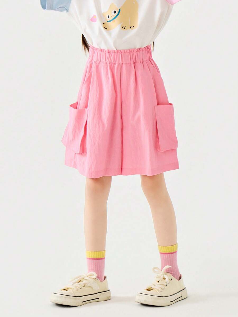 mini bala Young Girl A-Line Shorts – Bloomer Design – Lightweight & Quick-Dry