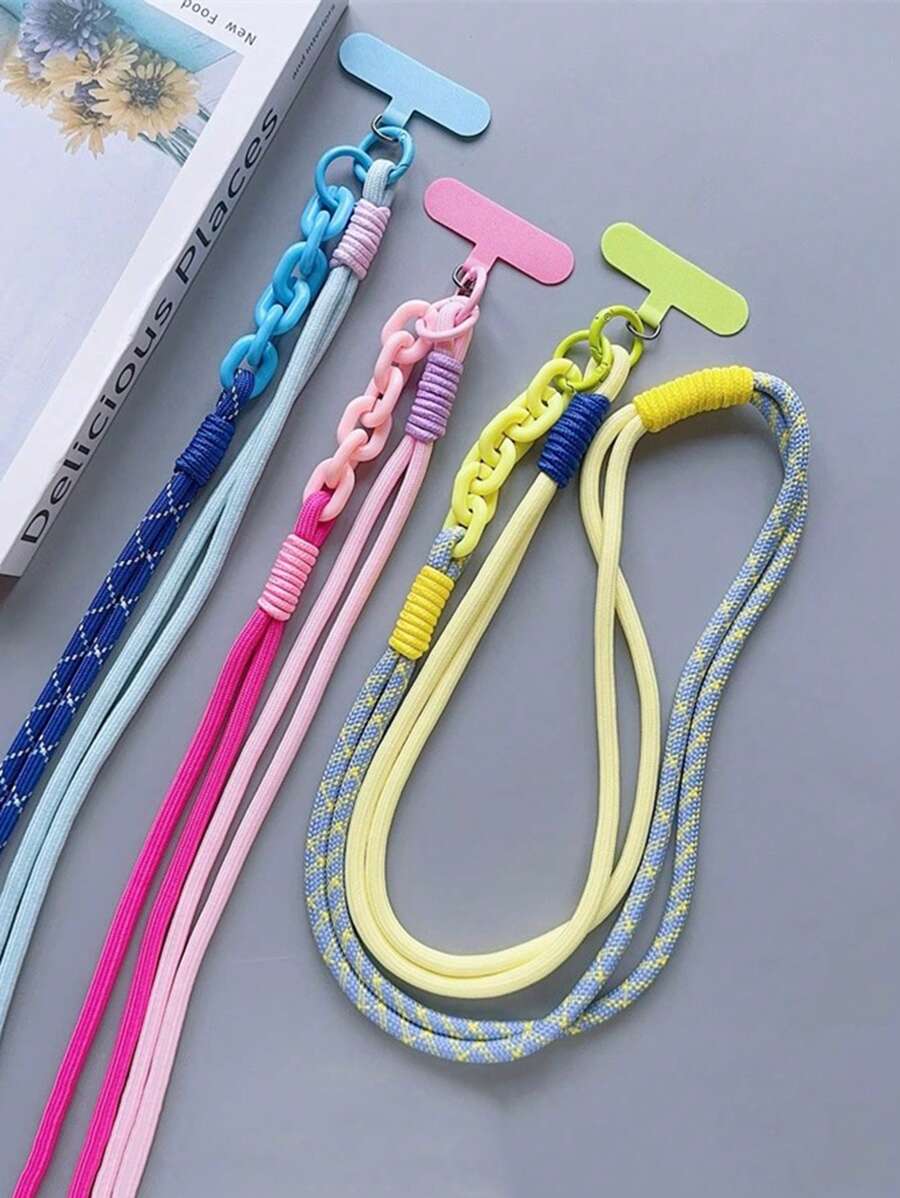 Long Lanyard Strap With Detachable Clips, Suitable For Men & Women, Outdoor Travel, Hanging ID Cards, Water Bottles, Cameras - Durable & Anti-Loss Design