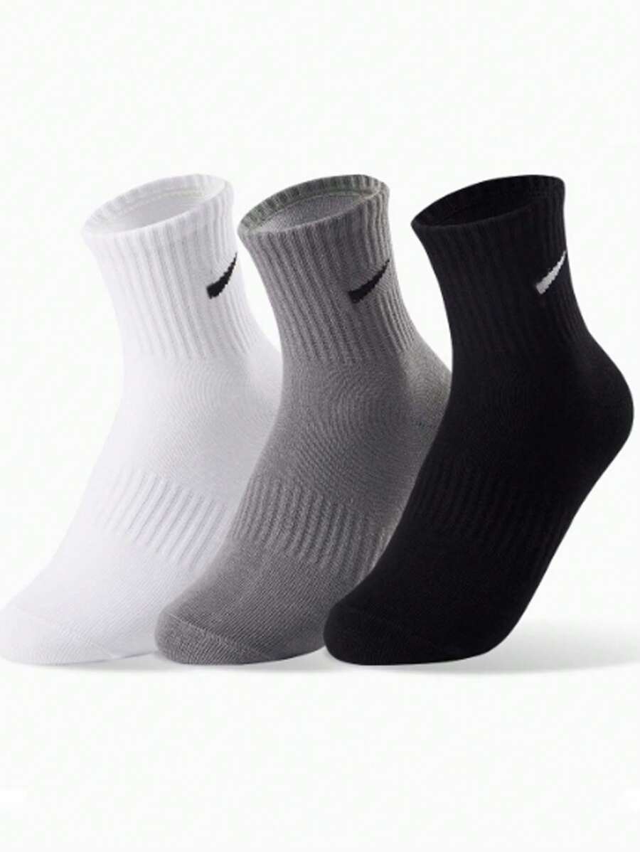 1/3 Paar unisex Knöchelsocken, neue Frühlingsdesigns, einfacher Stil, atmungsaktiv und feuchtigkeitsableitend, Lässig, Sport, geeignet für Innen- und Außenbereich Alltagsnutzung