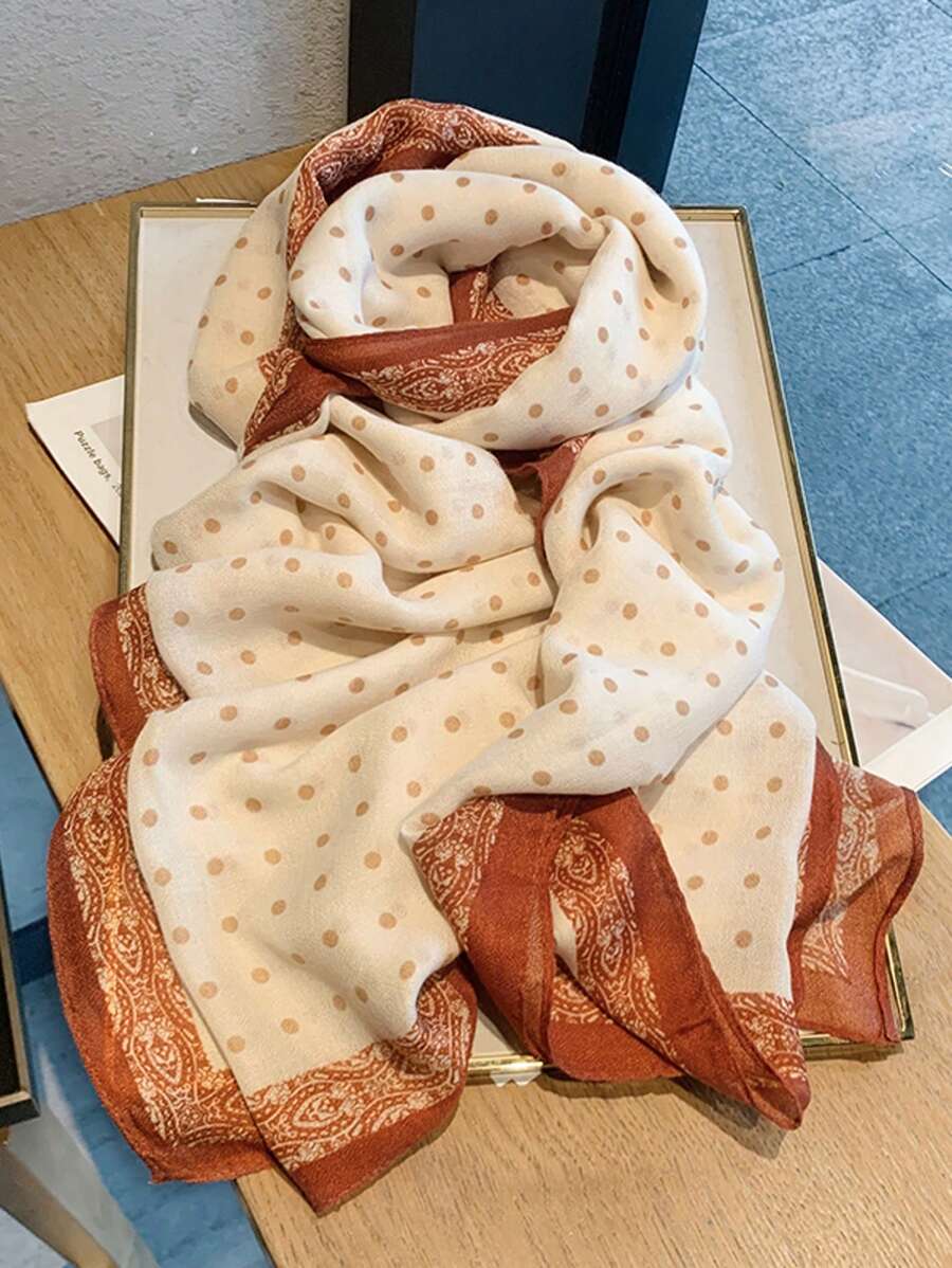 Nueva bufanda elegante para mujeres, bufanda de seda versátil para primavera y verano, pañuelo decorativo de moda para el cuello, estilo coreano
