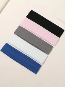 5 unidades multicoloridas