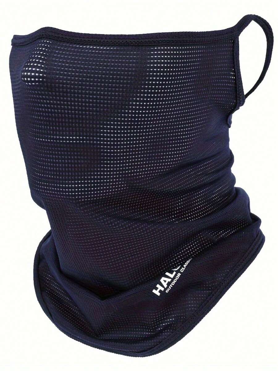 1 pieza/set Máscara deportiva transpirable y colorida con cuello, cubrefaz casual unisex para exteriores, máscara protectora solar de verano para hombres y mujeres, ligero protector facial transpirable para ciclismo
