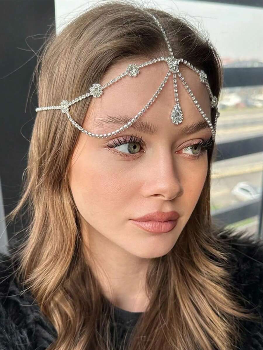 1 Stücke modische Cut Out Haarspange, glänzender Party Schmuck Haaraccessoire für Frauen, Haaraccessoires, Haarschmuck, Kopfschmuck