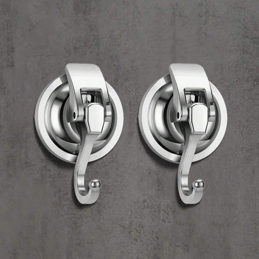 Suction Cup Hooks For Shower Heavy Duty Vacuum Shower Hooks For Inside Shower Super Suction For Kitchen Bathroom Restroom 1pc