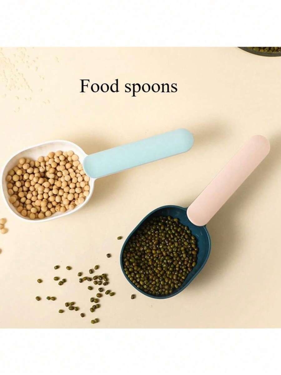 Cuillère à mesurer pour animaux de compagnie, distributeur de nourriture pour animaux de compagnie, cuillère à nourriture pour chats, pelle d'alimentation pour animaux de compagnie, convient aux outils de distribution facile pour chats et chiens, cuillère à mesurer épaisse et scellée, nourriture pour chats, nourriture pour chiens, cuillère à nourriture pour animaux de compagnie