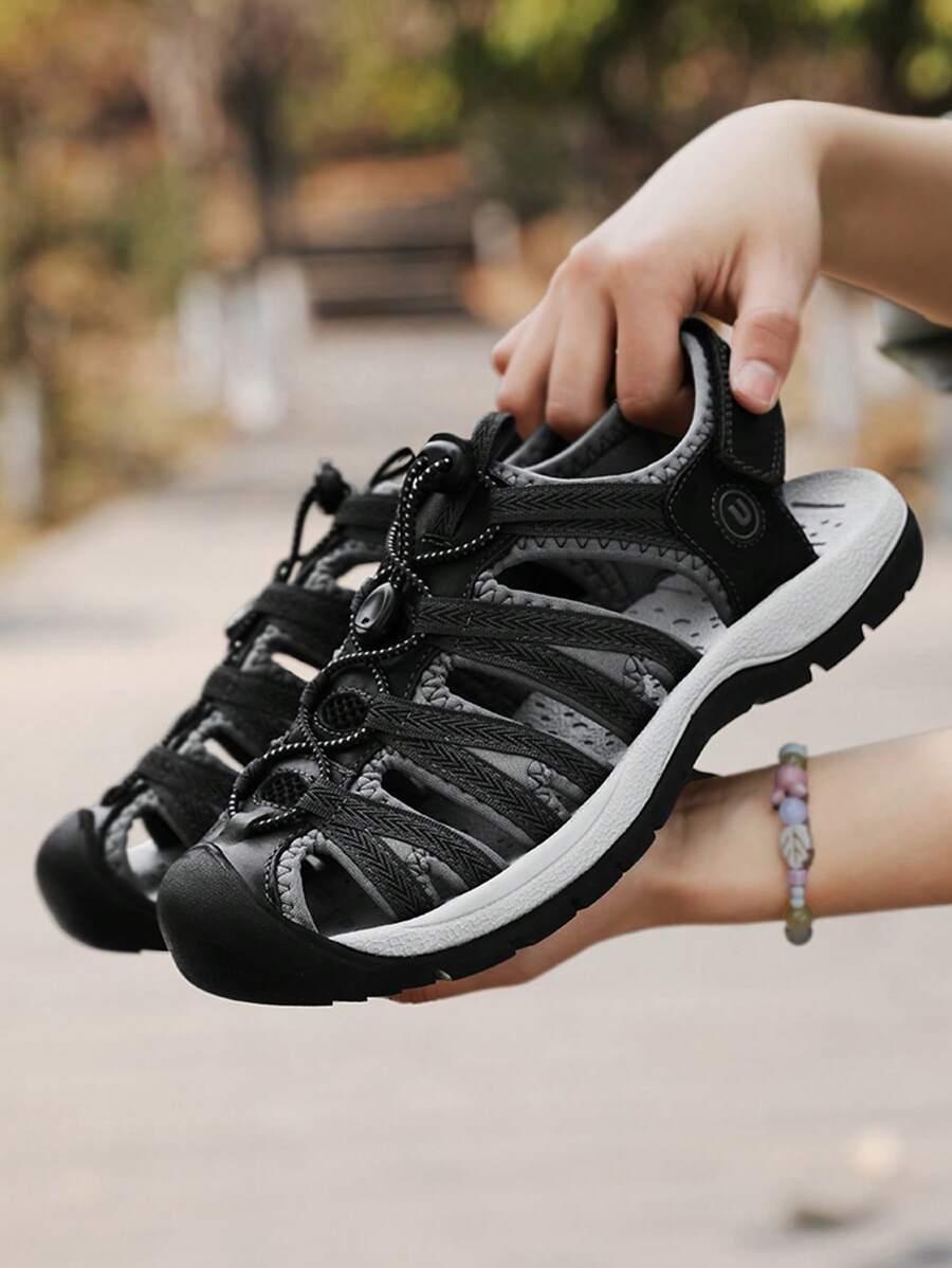 Sandalias de verano para mujer, sandalias cómodas 2025 Nuevos tenis de diseñador, sandalias ligeras para uso al aire libre para mujer en la playa