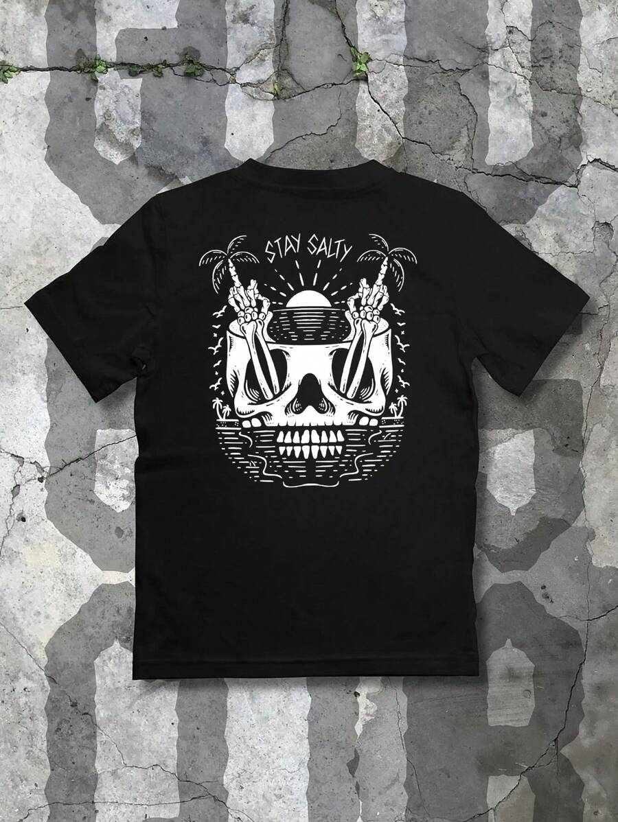 T-shirt court à manches imprimé personnalisé pour hommes, confortable et respirant, tenue d'été, mode