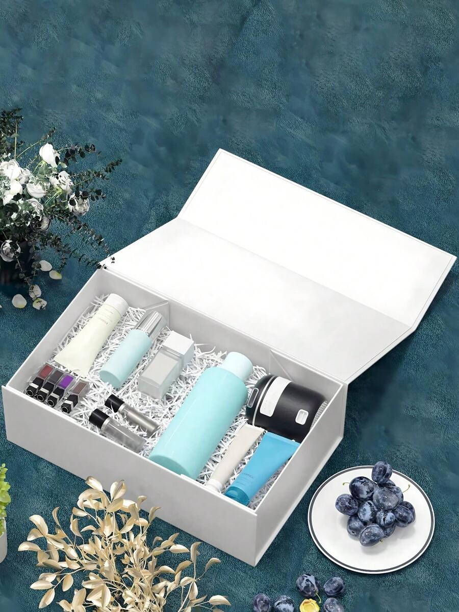 1 pieza Caja de regalo con sello magnético negra, esta caja de regalo de lujo de alta gama es adecuada para regalos de boda, regalos del Día del Padre, regalos del Día de la Madre, regalos de negocios y todo tipo de fiestas.