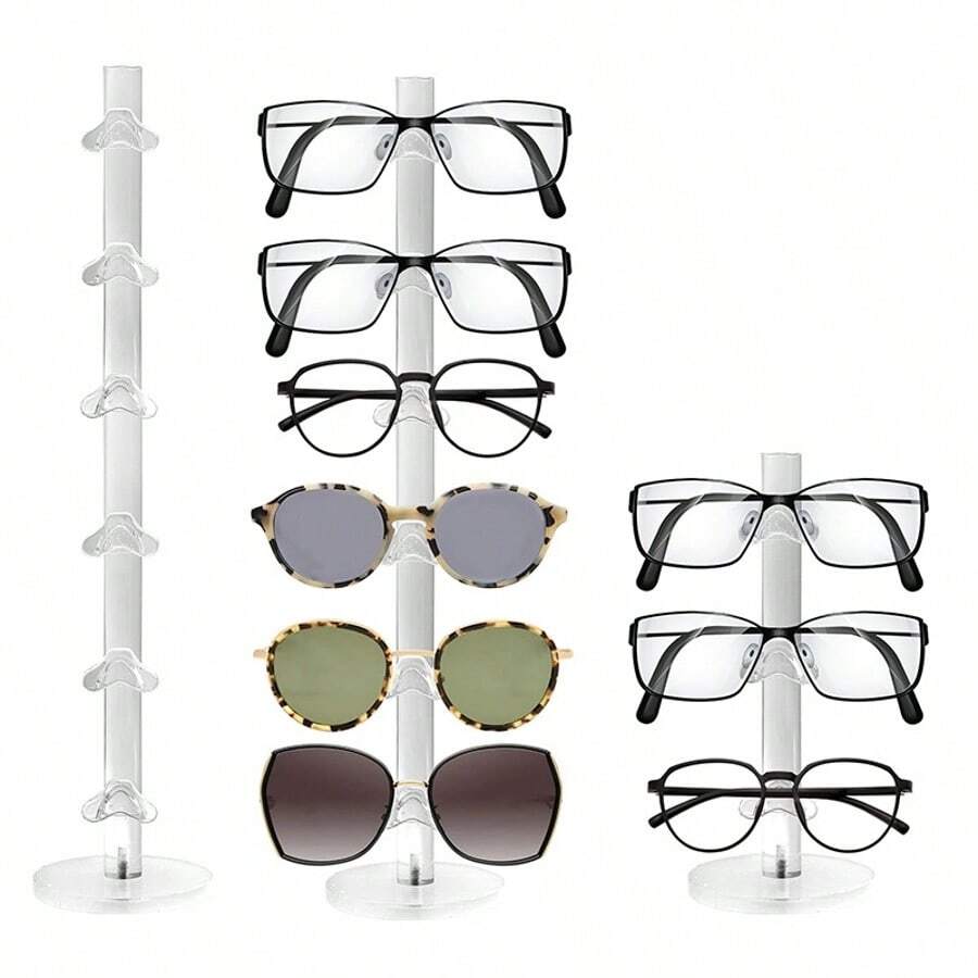 Acrylic Glasses Display Stand, Eyewear Store Decor Props, Sunglasses & Optical Frame Rack Exhibition Stand