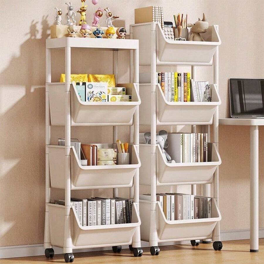 Decoração de moda portátil para casa Prateleiras de carrinho de vários andares Prateleiras removíveis Brinquedos infantis Lanches Estante de livros Quarto Prateleiras bagunçadas Canto da cozinha Banheiro Prateleiras da sala de estar Organizador de família Presente Prateleiras removíveis Prateleiras de quarto Lanches de vários andares Estante de livros Escritório Mesa Prateleiras bagunçadas Canto da cozinha Armários de slot Banheiro Sala de estar Presente Gerente de armazenamento Prateleiras de vários andares