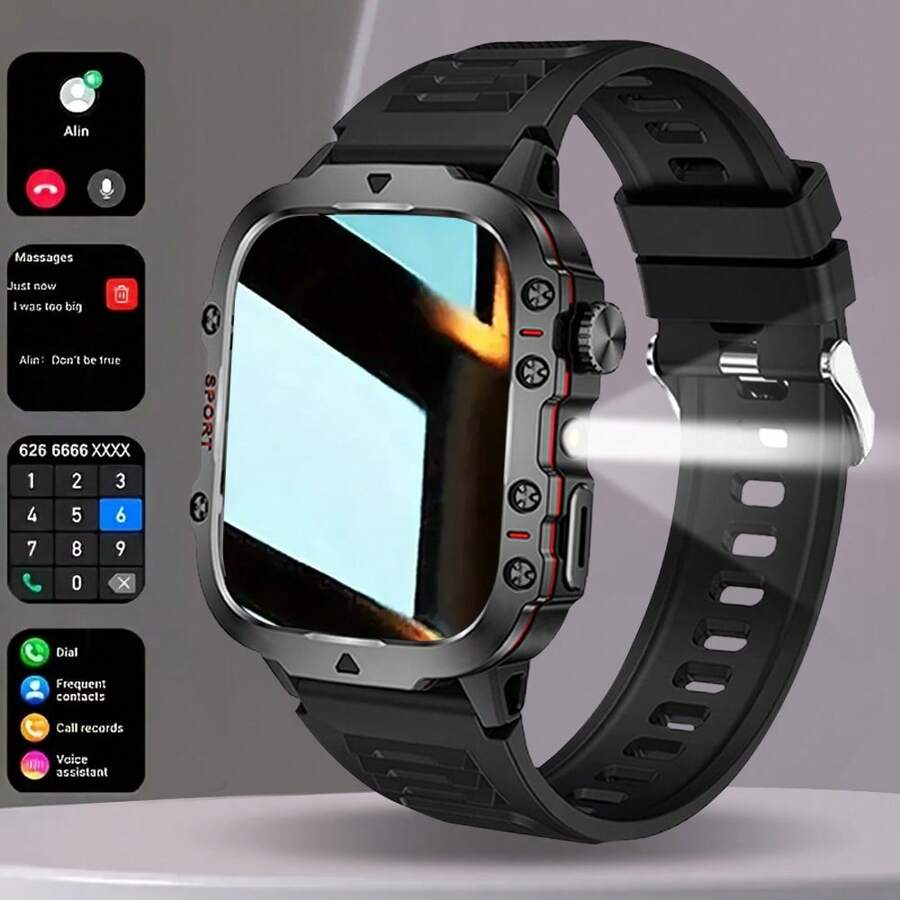 ERUN 2025 New Bluetooth Answer Call Smart Watch Men Touch Call Fitness Tracker Smartwatch Women For Android Ios Father's Day Gift