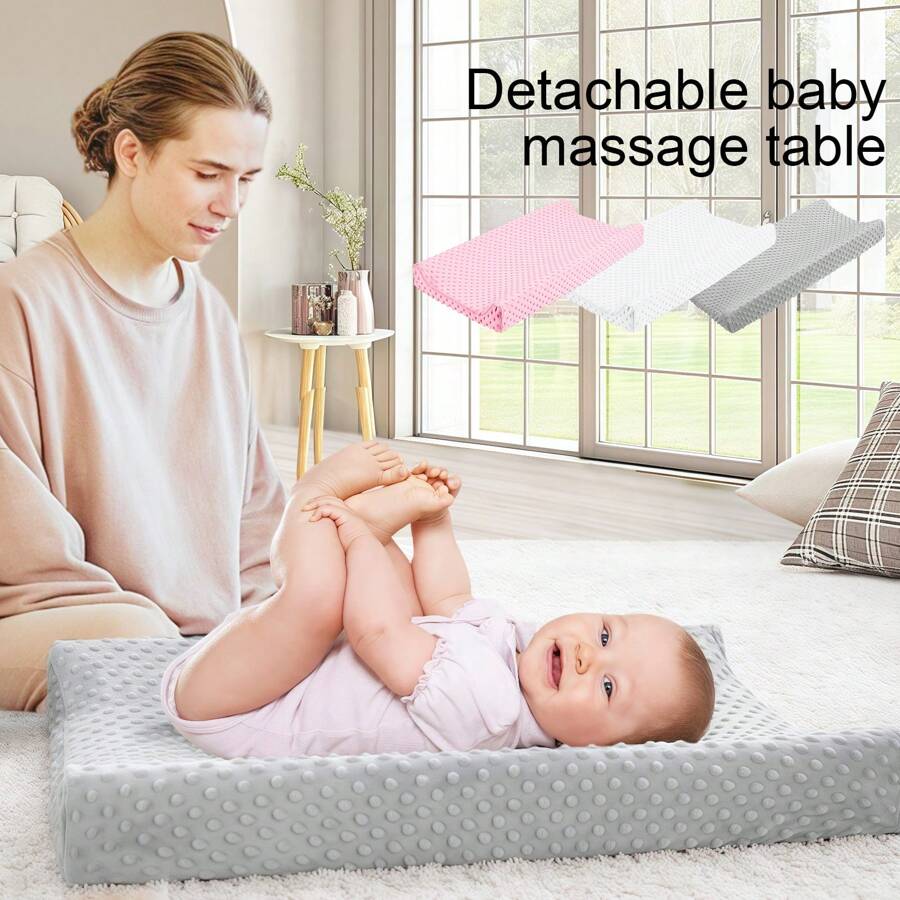 1 Stück Baby Wickelauflage & Kleinkind-Wickelmatte, aus Fleece gefertigt, passt fest auf den Wickeltisch, rutschfest, für einfachen Wickelvorgang, 31in*16in