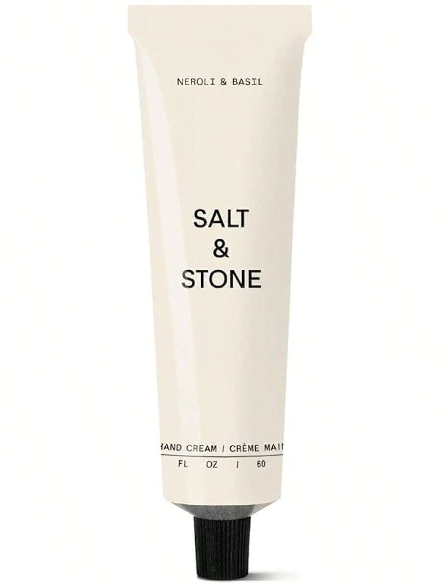 Imprescindible del verano, el mejor vendedor de 2025 Crema de manos Salt & Stone para mujeres y hombres | Sándalo y vetiver | Hidrata, nutre y suaviza la piel | Restaura las manos secas y agrietadas | De rápida absorción | Sin crueldad animal y vegana (60 ml)
