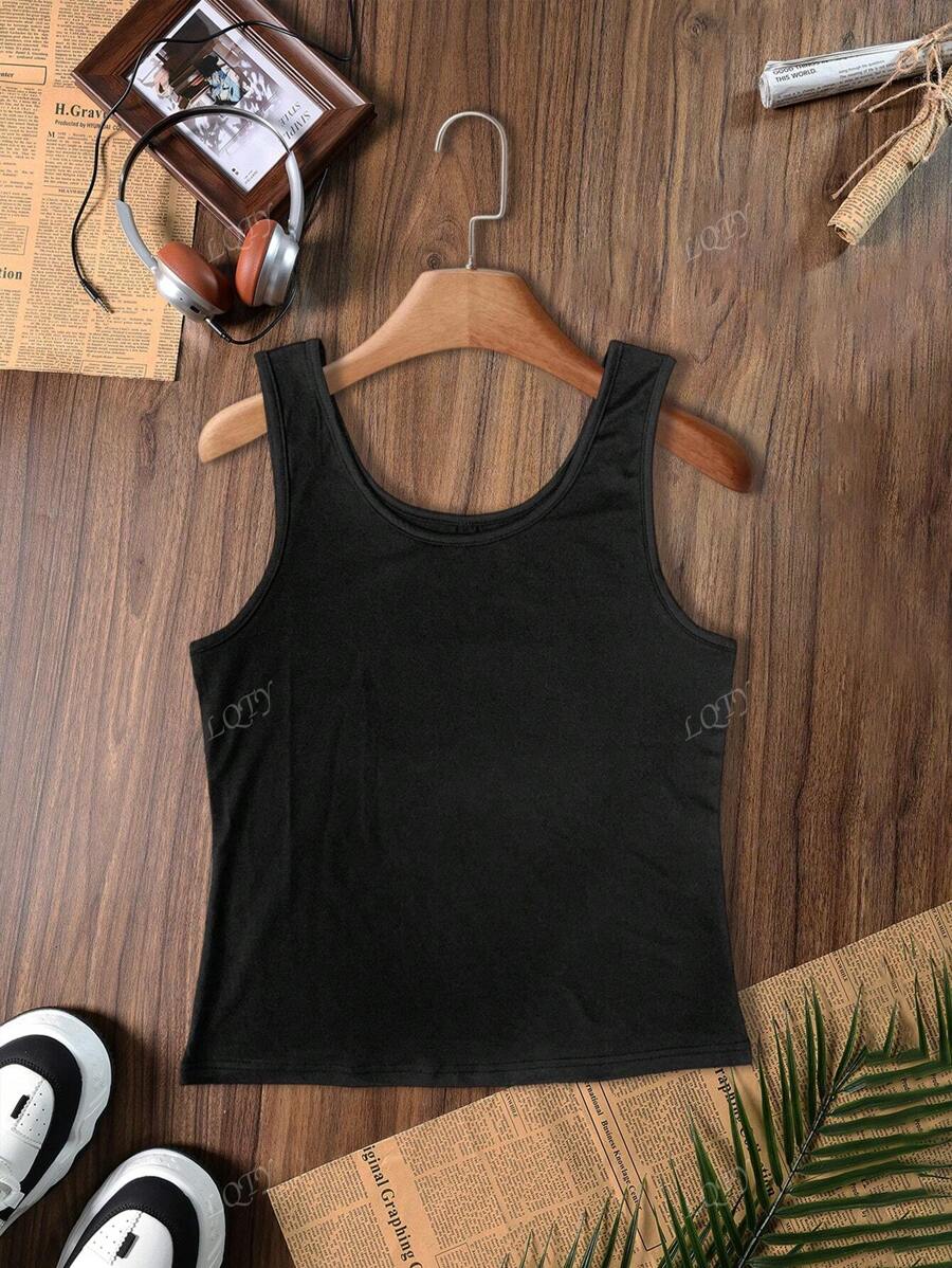 Canotta estiva elegante da donna per il tempo libero e le vacanze, canotta casual di nicchia alla moda e comoda per le donne