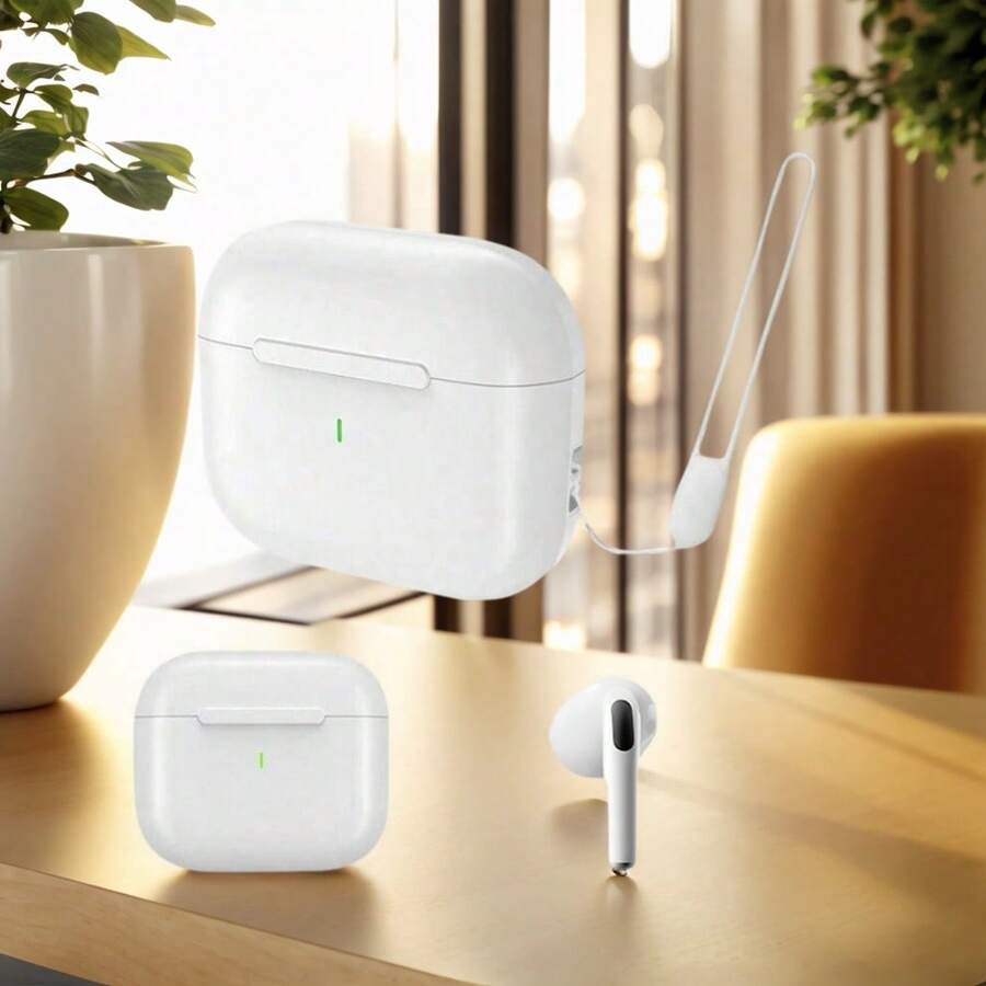 Auriculares inalámbricos, diseño intrauricular, reducción de ruido, calidad de sonido estéreo Hi-Fi, sin retraso, sensor táctil, apto para deportes, compatible con Android/iOS y otros teléfonos inteligentes