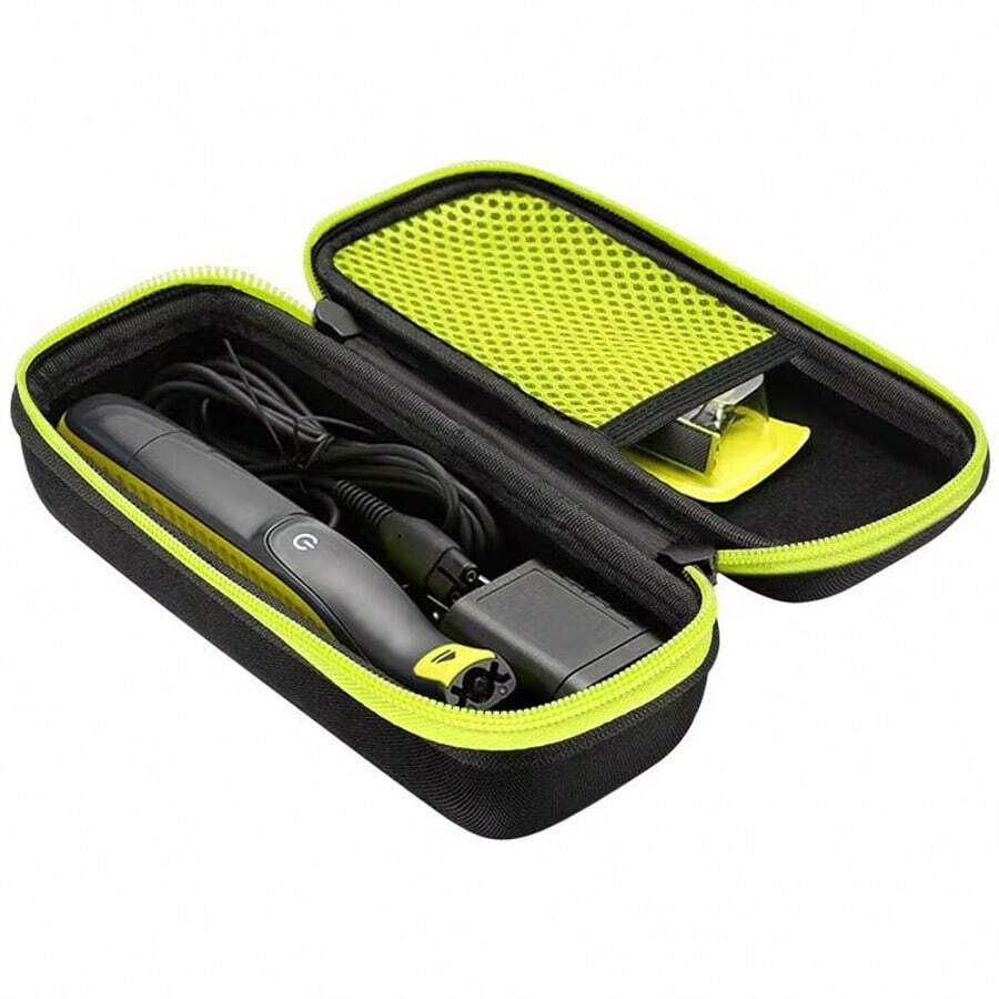 1pc Portable, Waterproof And Shockproof Travel Razor Storage, Razor Eva Storage Box Travel Essentials For Vacation Summer Holiday Back To School School Stuff Bag For School Wash Bag Travel