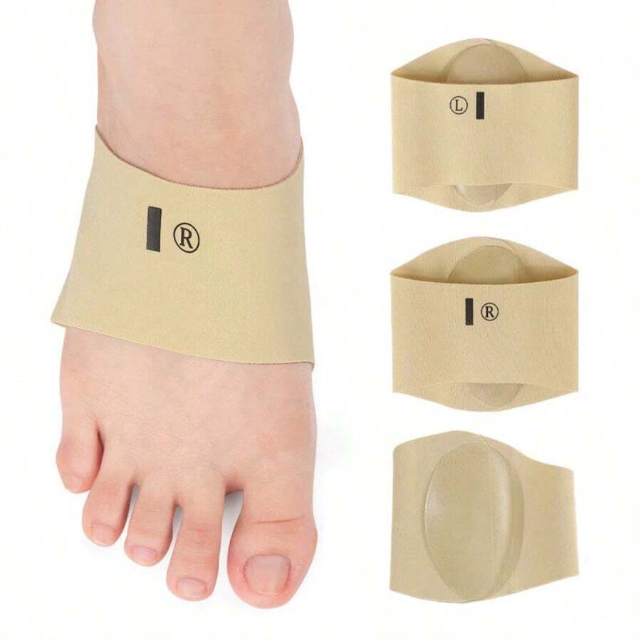 Silicone Support Insole - Soft, Comfortable Footbed With Massage Texture For All Shoes, Foot Care