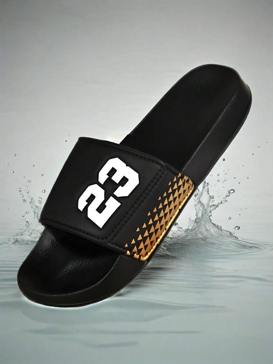 Pantuflas de suela blanda talla grande para hombre de la Primavera y Verano 2025, tallas pequeñas del 36 antideslizantes, resistentes al desgaste y livianas. Pantuflas casuales de interior talla 47 y sandalias de playa de exterior talla 48