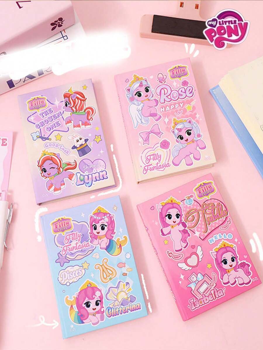 MY LITTLE PONY 1 Stück zufälliges My Little Pony Notizbuch, geeignet für Schule, Büro, Schreiben