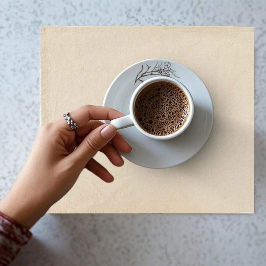 4pcs/Set Washable Dining Napkins, 40cm X 40cm, Suitable For Wedding, Party, Bridal Shower, Birthday, Table Decoration