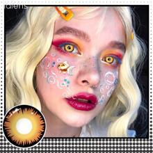 ojo de lobo naranja