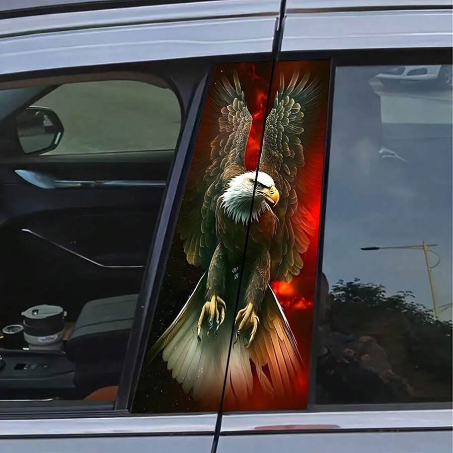 Kissing Lip Sticker, Wall Decal, Personalized Car Decal, Personal Decoration Eagle Car B-Pillar Sticker, Wall Decal, Personalized Car Decal Stickers