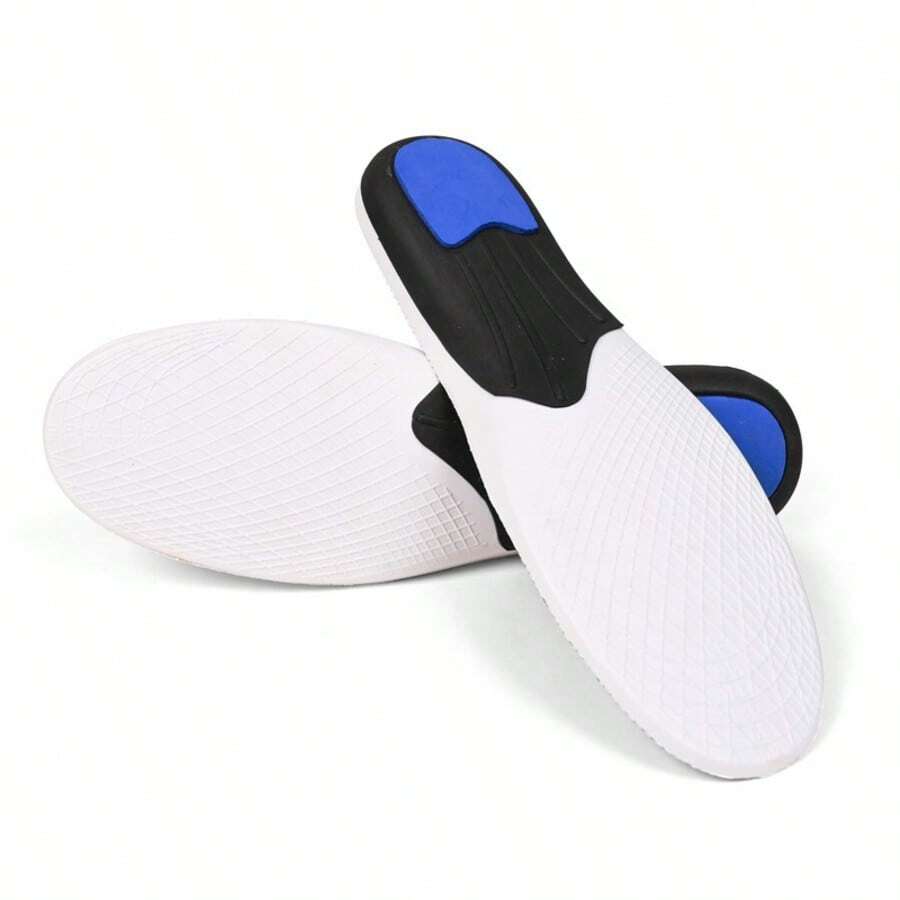 1 Pair Of Sports Shock-Absorbing Insoles Lightweight EVA Cushioning Breathable Insoles Footcare Insoles For Men And Women