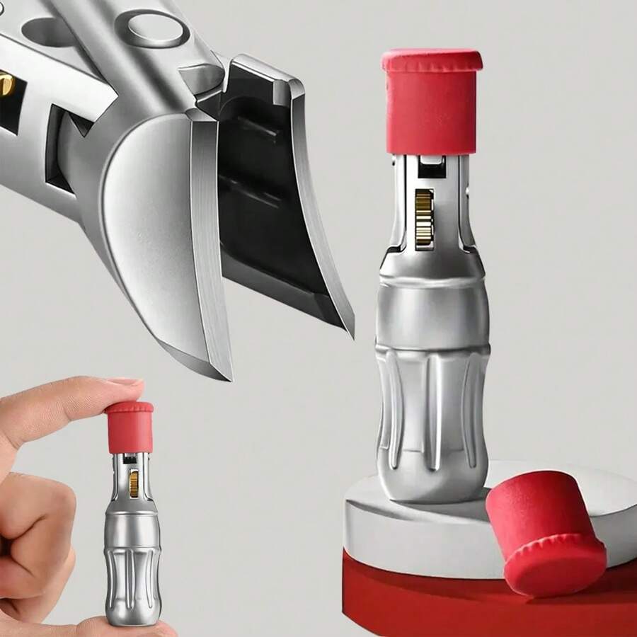 Nagelknipser für Senioren - Ergonomischer Metall-Schrägrand für einfache Maniküre und Pediküre