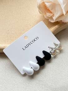 Conjunto Branco/Preto/Colorido
