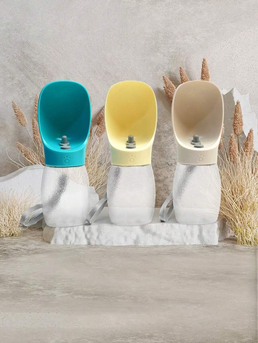 1pc Pet Water Dispenser, Dog Outdoor Drinking Cup, Cat Water Bottle, Outdoor Pet Travel Cup, Portable Drinking Dispenser