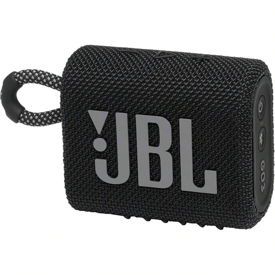 JBL JBL Go 3 - Altavoz Bluetooth portátil y mini, gran audio y graves potentes, resistente al agua y al polvo IP67, 5 horas de tiempo de reproducción, altavoz para el hogar, exteriores y viajes