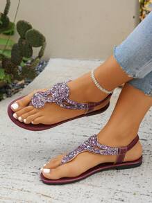 Diamante plateado de color rojo vino y morado