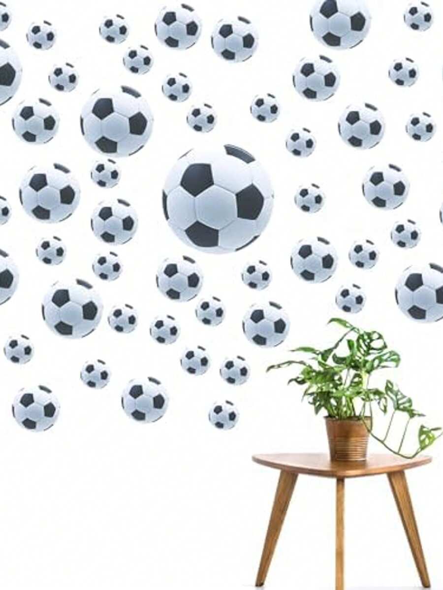 17 buc autocolante de perete cu fotbal, autocolante cu ochi furioși. Autocolante auto pentru oglinda retrovizoare cu expresie drăguță, autocolante de perete autoadezive DIY, decor de perete de diferite dimensiuni pentru camera copiilor, dormitor, mașină, casă, laptop, motocicletă