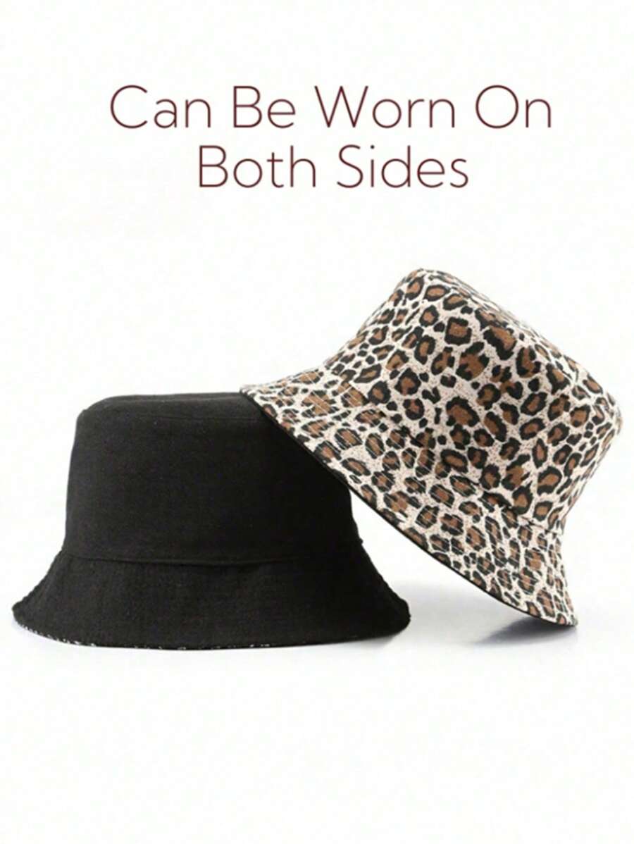 Bucket Hat Reversível, Proteção Solar Fofa e na Moda, Casual ao Ar Livre e para Viagens, Adequado para Homens e Mulheres, Primavera/Verão