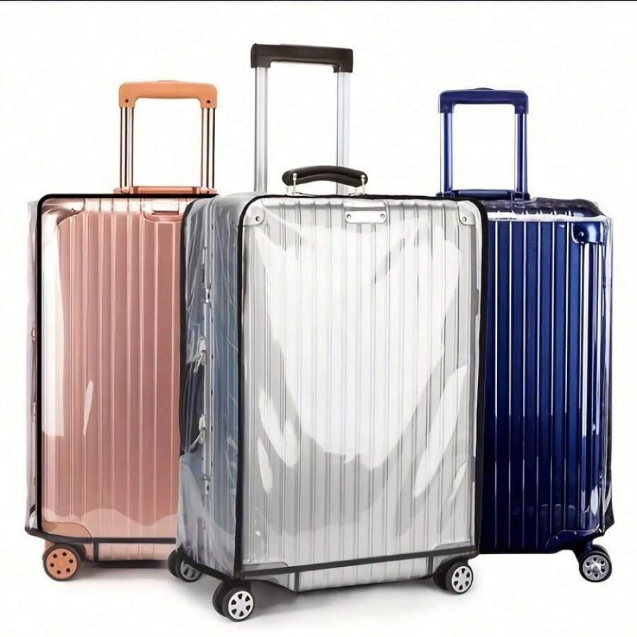 1pc Luggage Cover, Dustproof Box, Travel Accessories, Trolley Case Protective Cover