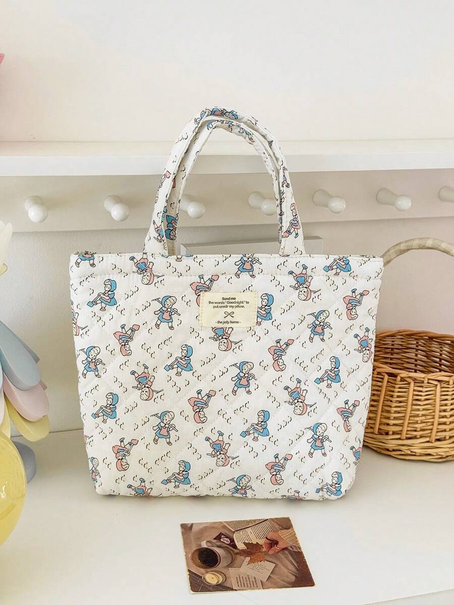 Bolso/bolso de mano de gran capacidad con Top abierta, estilo Caperucita Roja, bolso de hombro de moda vintage casual/vacaciones/viaje al aire libre para mujer