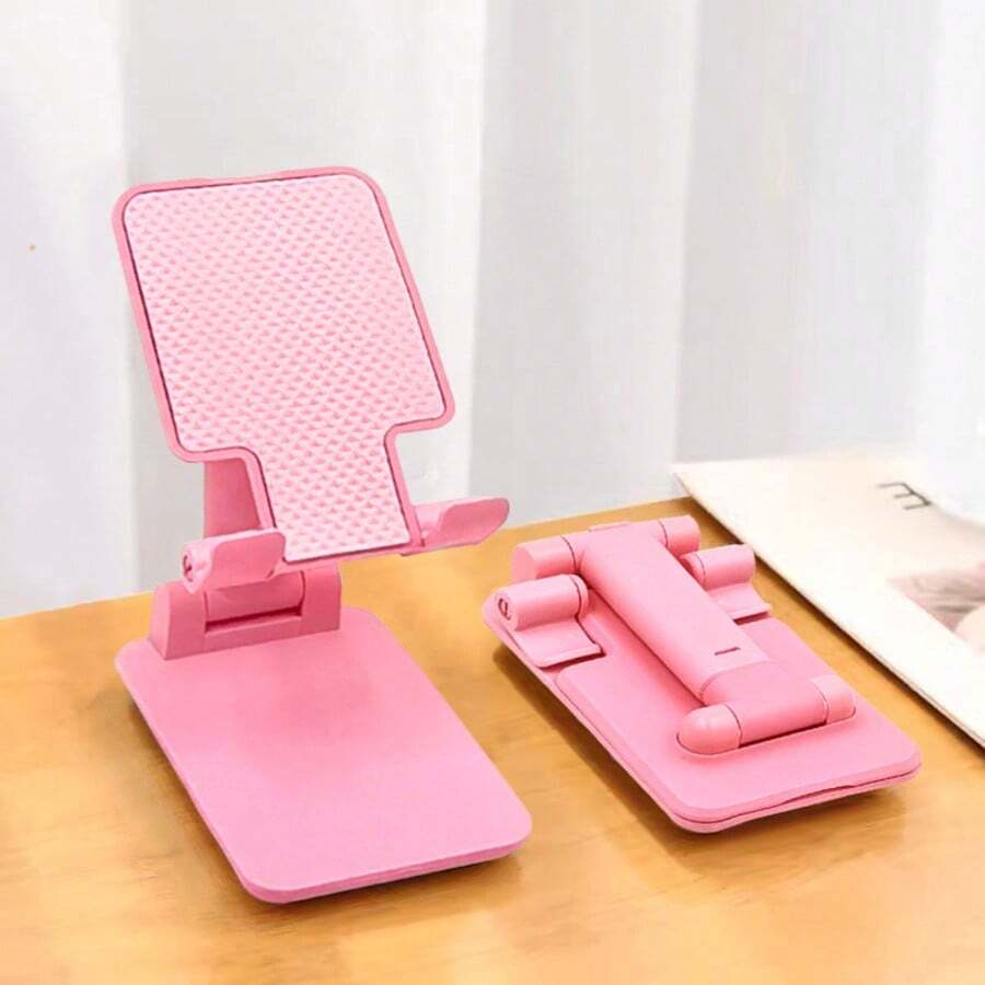 1pc Tablet Phone Stand,Lazy Stand,Portable Stand,Adjustable Angle Height,Retractable Multi-Function Foldable Desktop Tablet Stand,Suitable For Various Scenes,Easy To Carry Compatible With IPhone, Android Phone, Gift For Birthday, Family, Friends Phone Holder, Phone Accessories