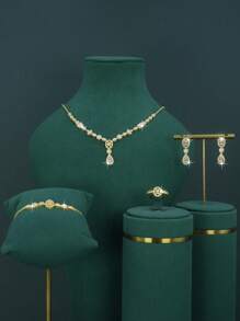 Goldenes Wassertropfen-Set