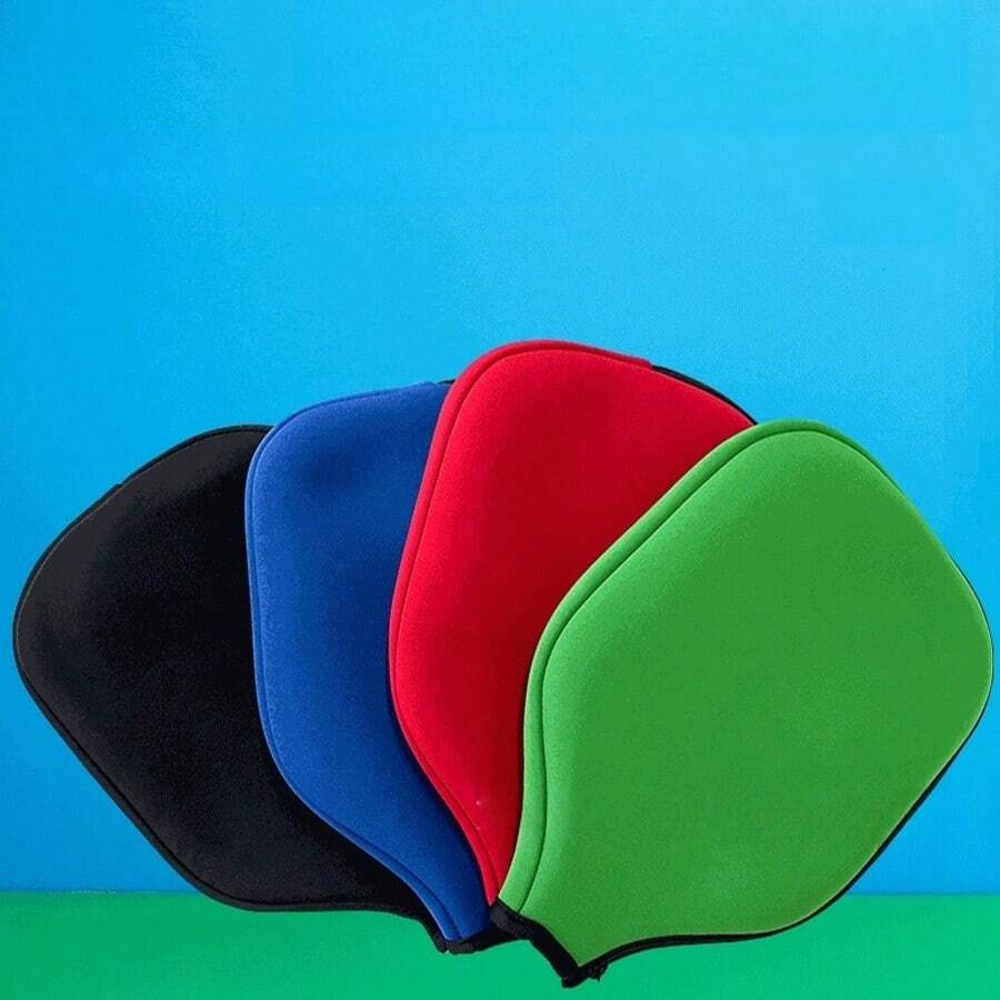 Pickleball Schläger Hülle, Neopren Strand Schläger Hülle, universelle einfarbige/bedruckte Chloropren Pickleball Schlägerhülle