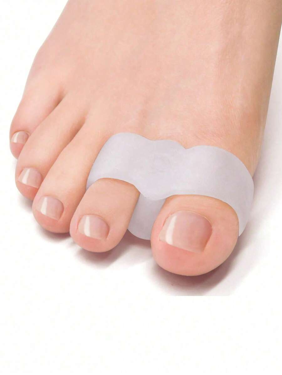 4pairs Soft & Comfortable Unisex Forefoot Toe Cover, Suitable For High Heels & Casual Shoes