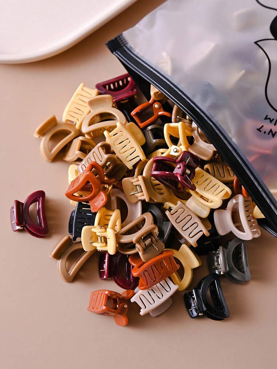 30 pièces Pinces à cheveux style sirène lune, Pinces à griffes de princesse, Accessoires capillaires pour femmes, Pinces à cheveux à la mode