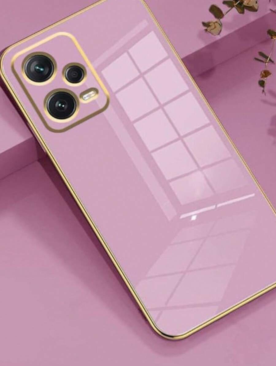 Capinha De Celular Borda dourada para Motoorola Varios Modelos