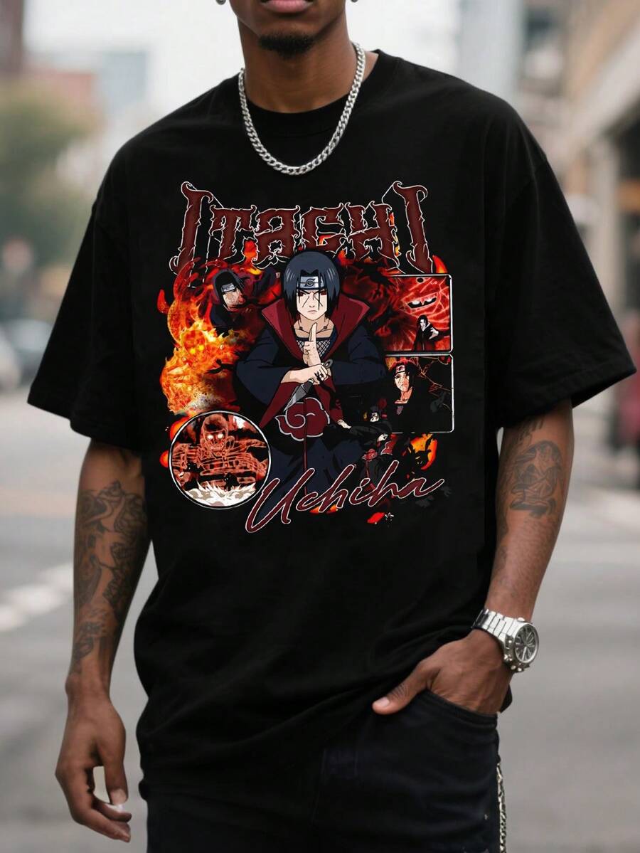 Camiseta de manga corta con estampado de rosa único, camisetas de manga media a juego para parejas, de calle para hombre y mujer