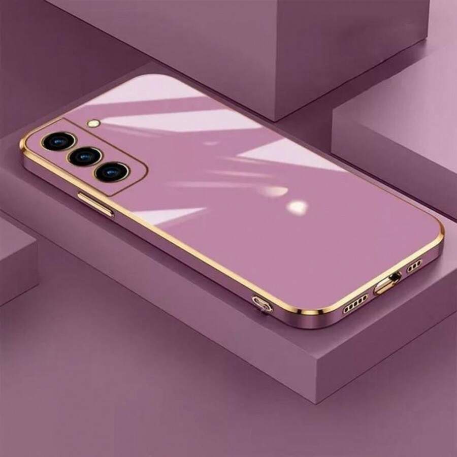 Capinha De Celular Borda dourada para Motoorola Varios Modelos