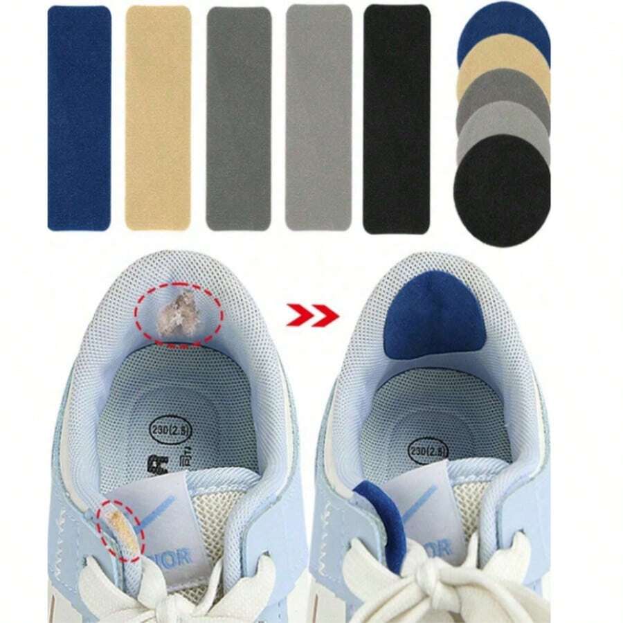 1 Pair Sneaker Repair Patch Shoes Side Torn Lining Hole Repair Shoes Heel Wear Repair Patch