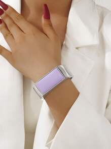 Bracelet violet platine