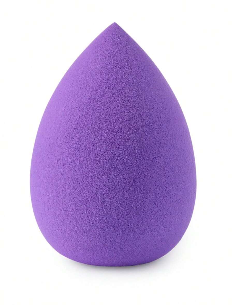 Makeup Sponge,-Soft Foam Easily Blends Foundations, Powders, Creams, Reusable, Washable, Latex (Purple)