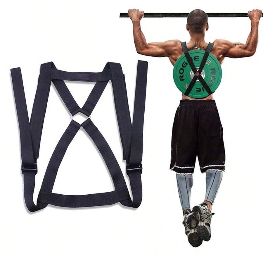New Style Pull-Up Assist Strap, Thick & Wide Powerlifting Barbell Pad Support Belt For Fitness, Weight Training, Dumbbell Lifting