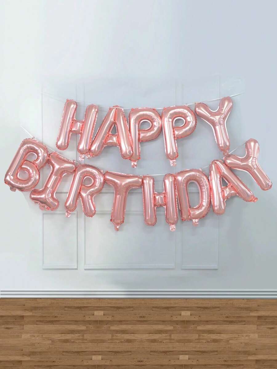 Kumozawa 13pcs 16-Inch Multicolored Rainbow Happy Birthday Party Decorative Balloons (Straws Not Included)