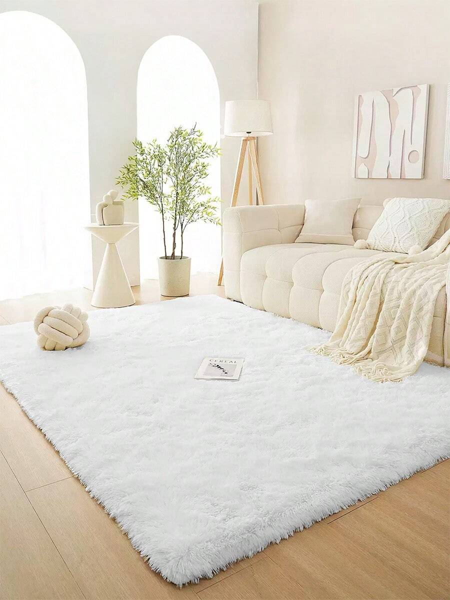 1pc Rug, Area Rug, Living Room Bedroom Rug, Room Decor, Solid Color Soft Modern Indoor Large Shaggy Rug For Bedroom Living Room Dorm Kids Room, Halloween Gift, Bedroom Decor, Home Decorative Non-Slip Plush Fluffy Area Rugs Girl Pink Comfy Floor Carpet